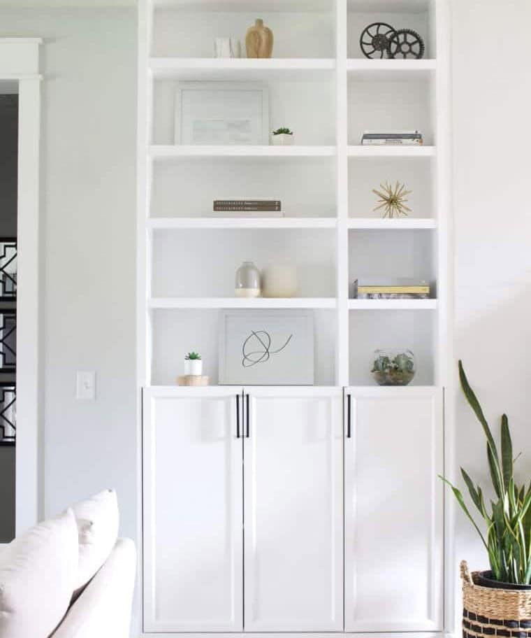 DIY Billy Bookcase Built-Ins