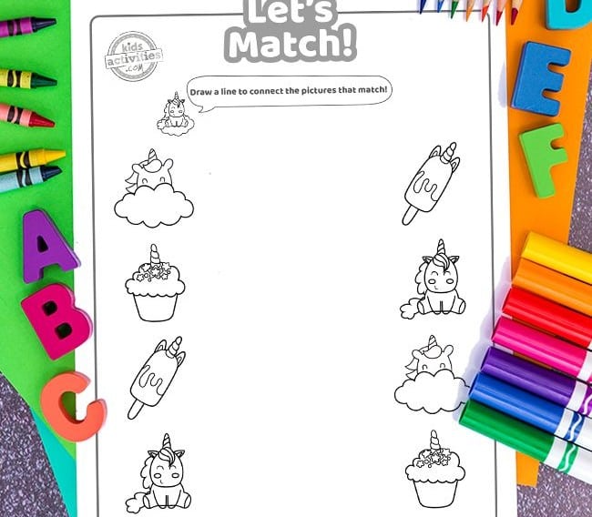 Unicorn Matching Game