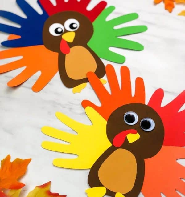 Handprint Turkey Craft