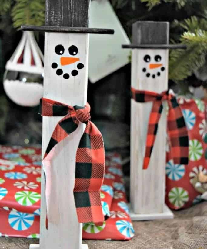 Rustic Snowman