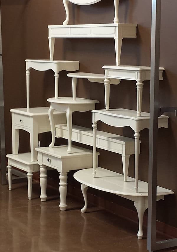 Old Coffee Tables into Shelves