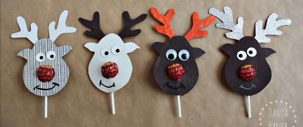 Reindeer Lollipop