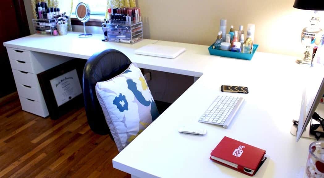 IKEA L-Shaped Desk