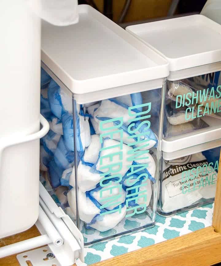 Laundry Supplies Organizing Hack