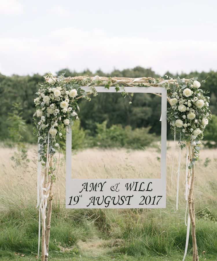 Polaroid-Inspired Backdrop