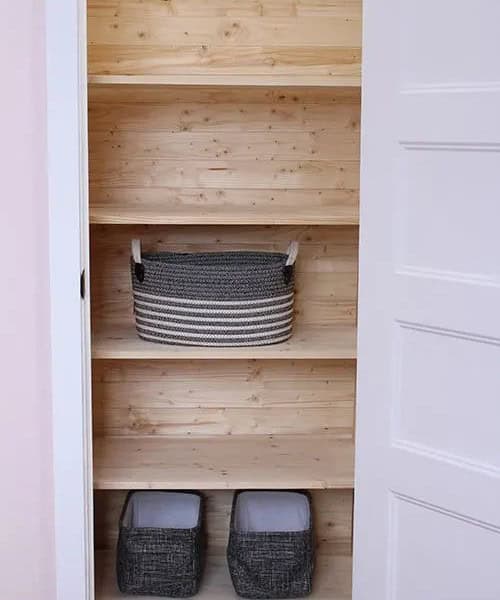 Add In Shelving into Your Small Closet