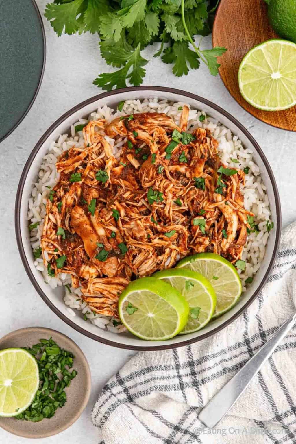 CILANTRO LIME CHICKEN CROCKPOT