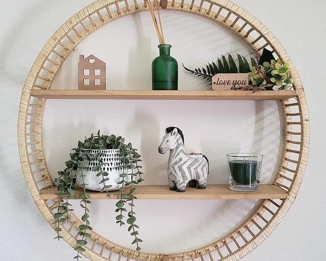 Wicker Shelving