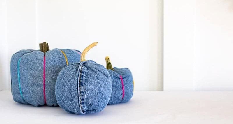 Old Jeans Pumpkins