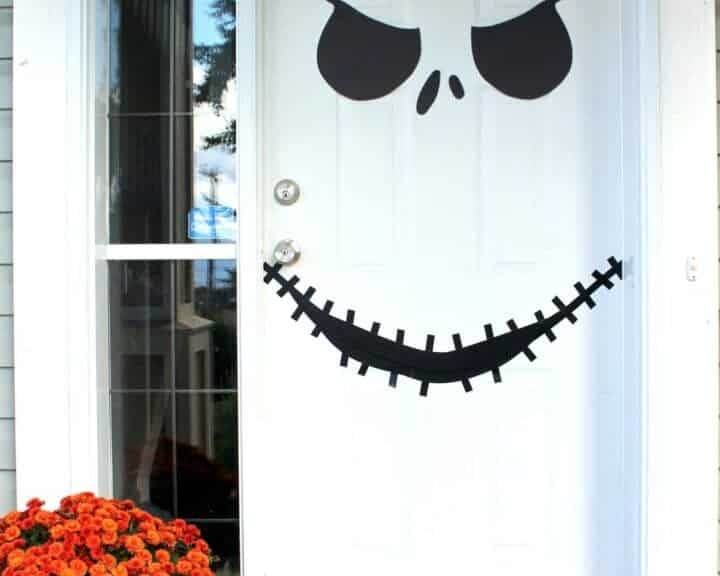 Jack Skellington-Inspired Door