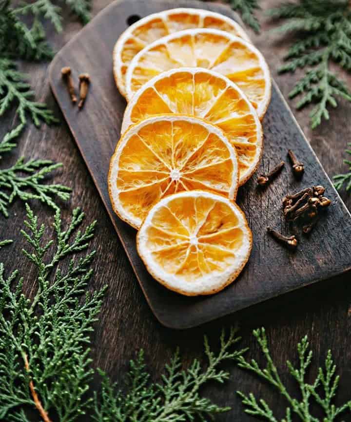 DIY Dried Orange Slices