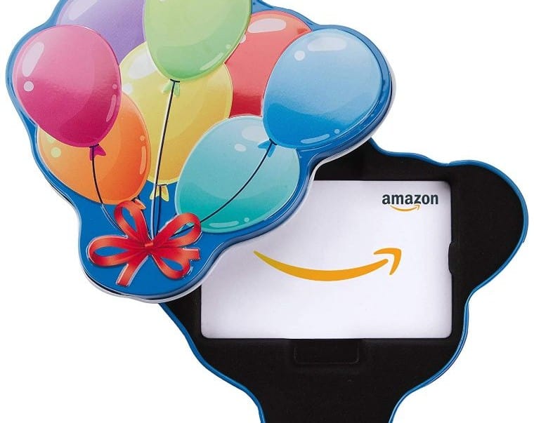 Birthday-Themed Amazon Gift Card