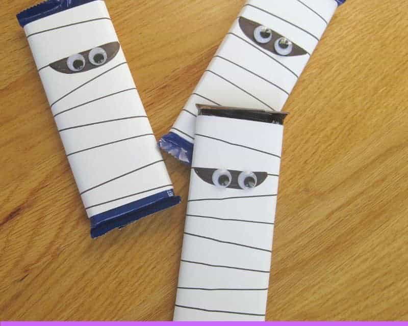 Mummy Chocolate Wrappers