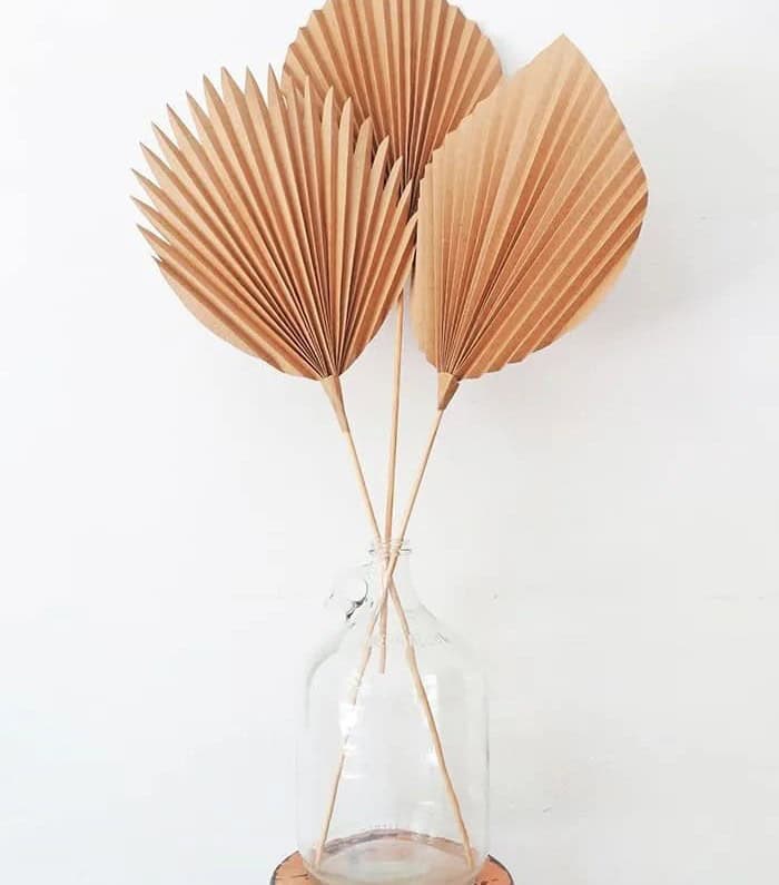 DIY Paper Palm Leaf