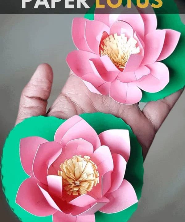 Paper Lotus Flower