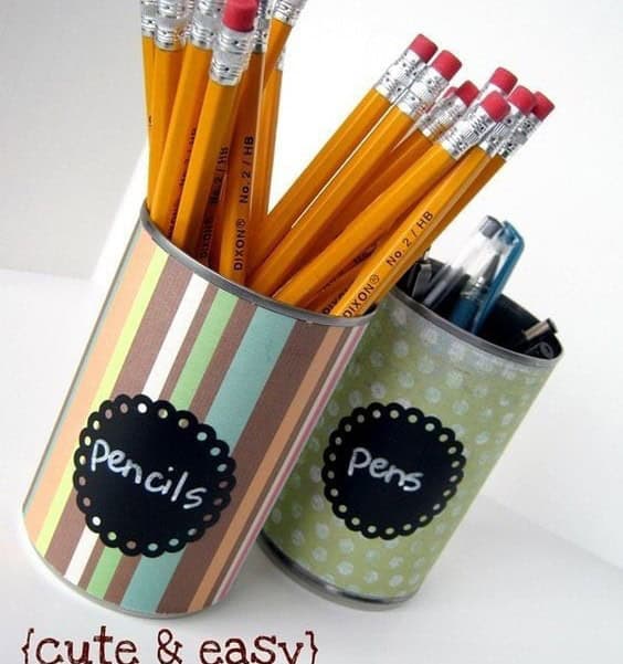 Make Stationery Containers