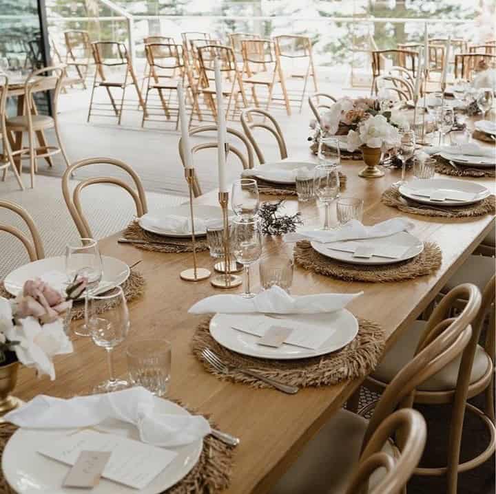 Rustic-Chic Wedding Table