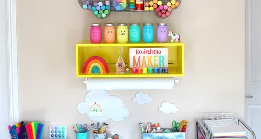 Kid’s Corner DIY Craft Desk