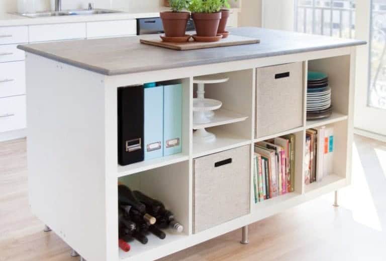 From Bookshelf to Kitchen Island