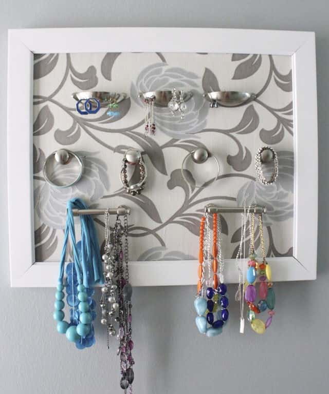 Wall Mounted Jewelry Organizer