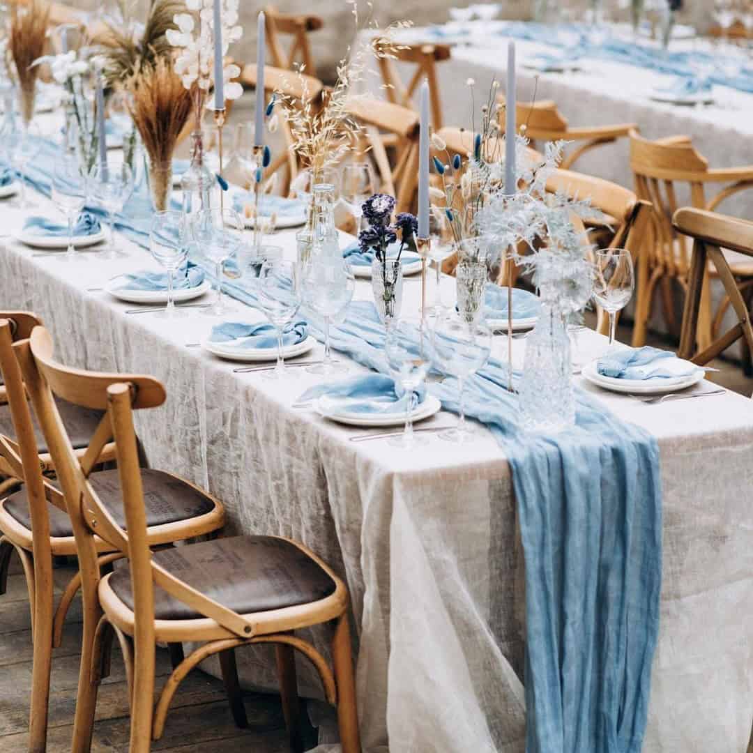 Beach-Blue Table Runner