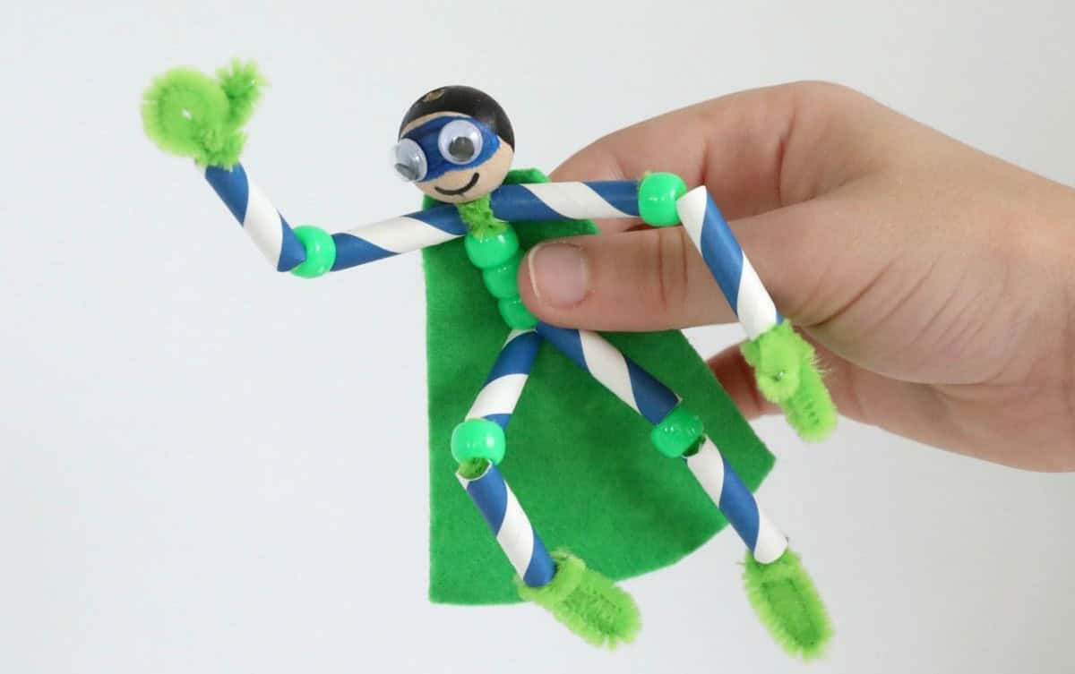 Pipe Cleaner Super Hero