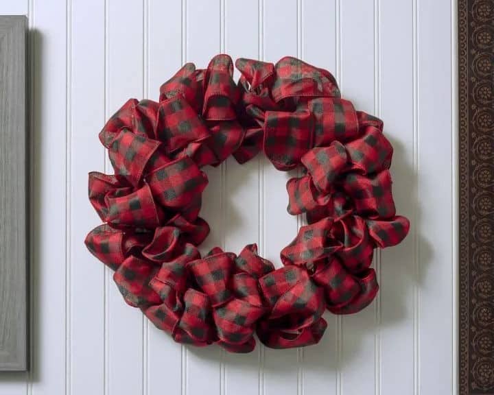 DIY Ribbon Wreath