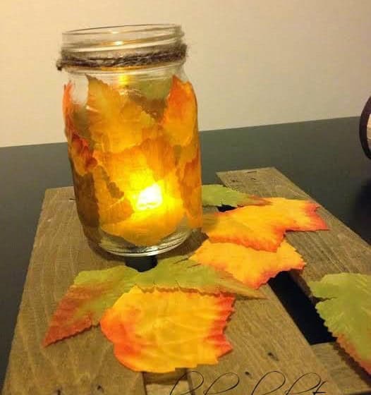 Luminary Fall Centerpieces