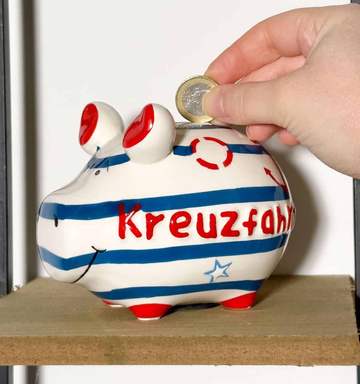 Keep Coins in the Piggy Bank