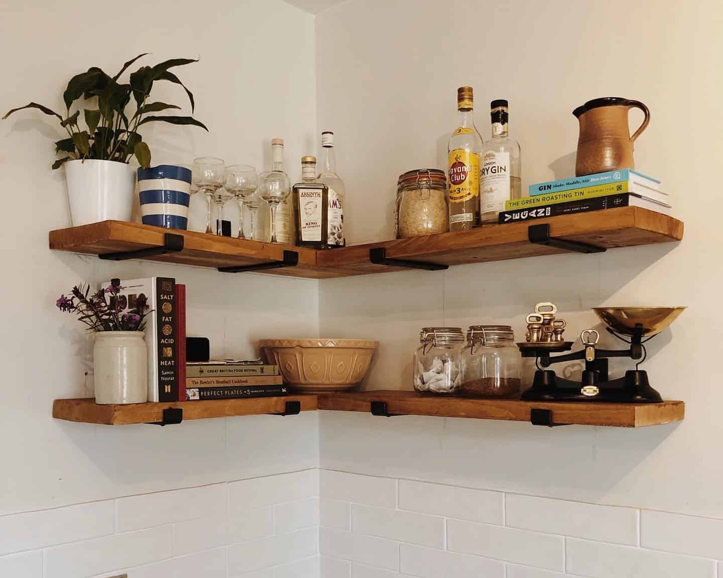 Corner Shelves