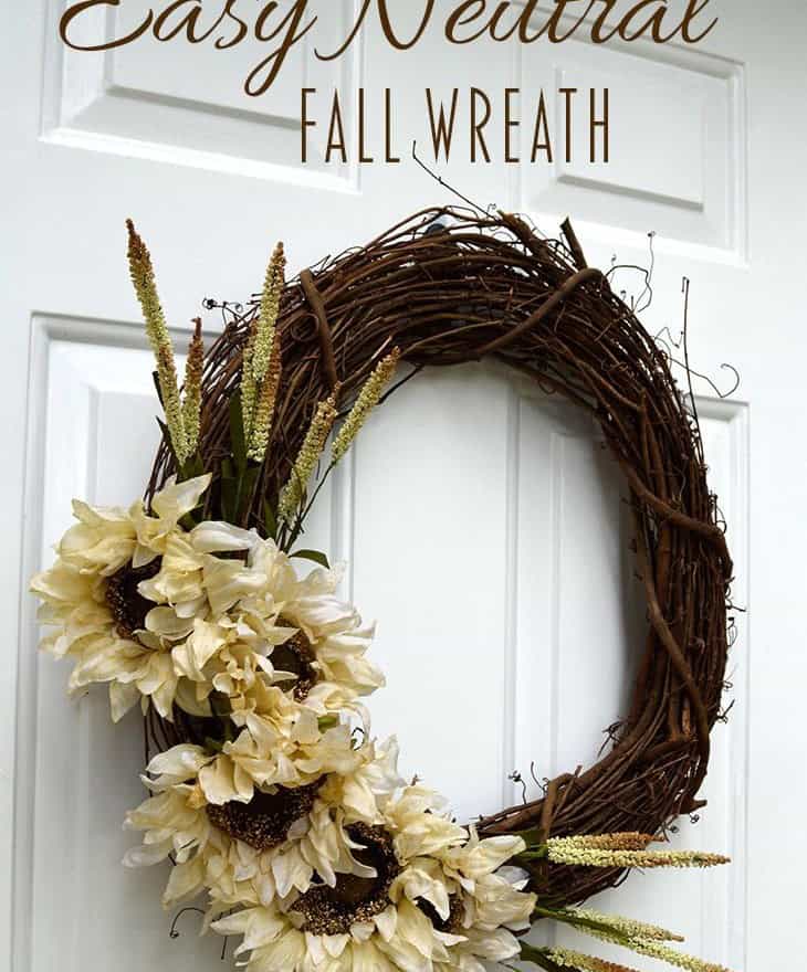 Neutral Fall Wreath