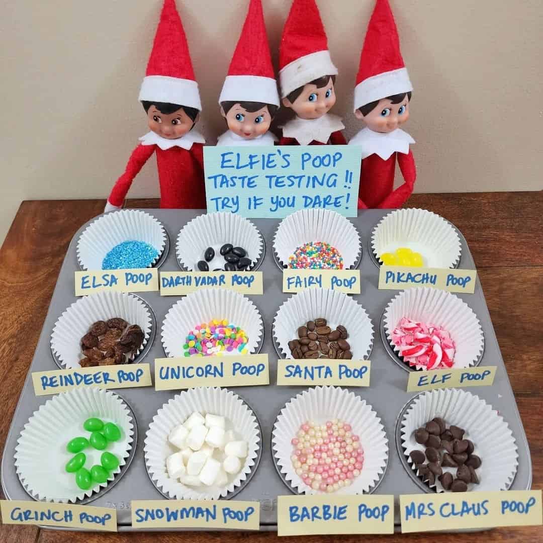 ELF POOP TASTE TESTING