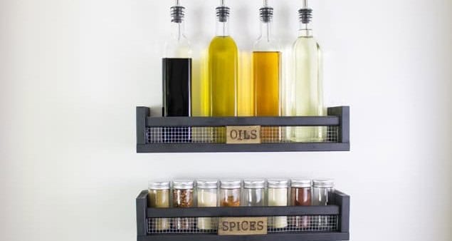 Mounted Spice Rack