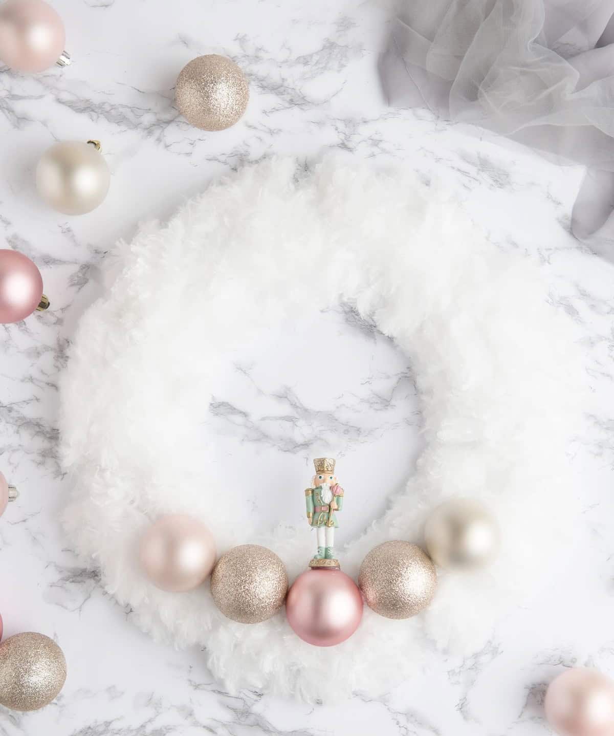 Christmas Duster Wreath