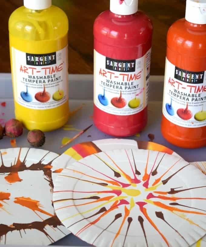 Salad Spinner Paint Art