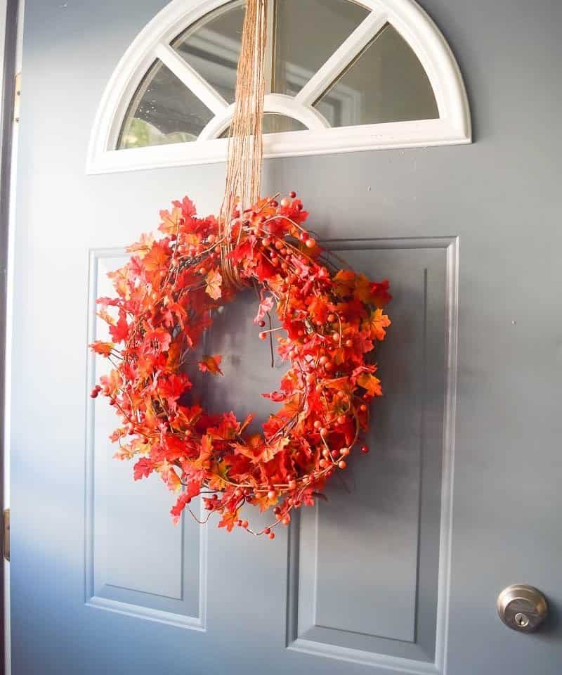 Traditional Fall Wreath