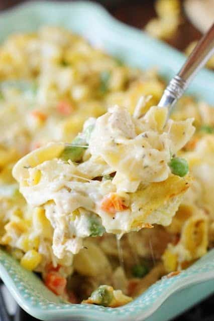 LEFTOVER TURKEY NOODLE CASSEROLE