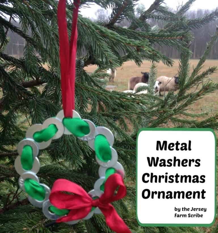 Metal Washers Christmas Ornaments