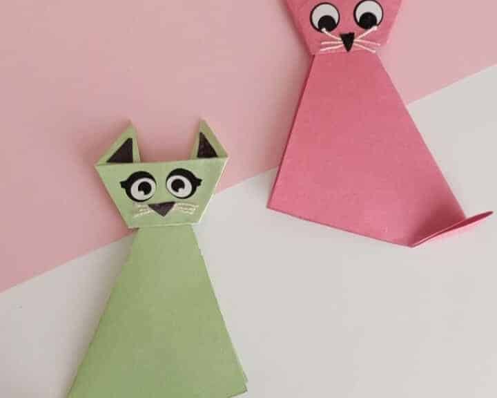 Easy Origami Cat Companion