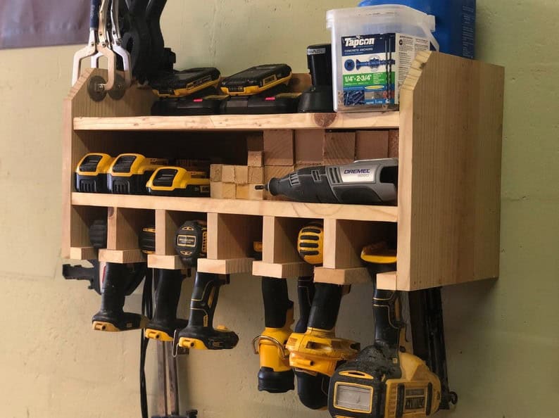 Compact Cordless Drill Charging Station