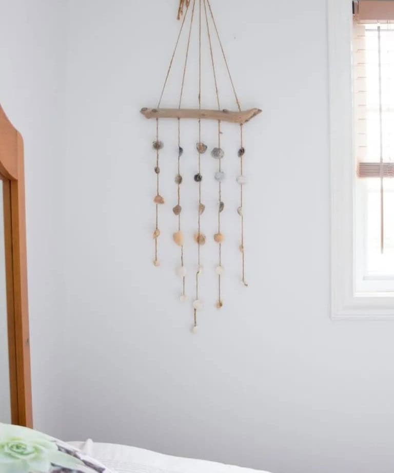 DIY Seashell Wind Chime