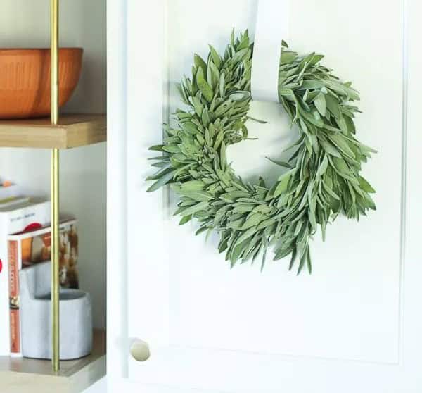 Fresh Sage Wreath