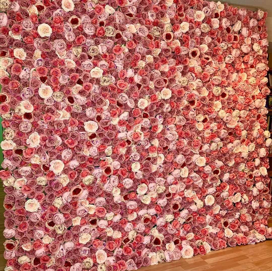 Wedding Flower Wall