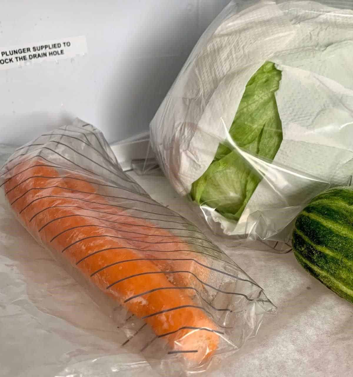 Keep Your Carrots in Airtight Bags