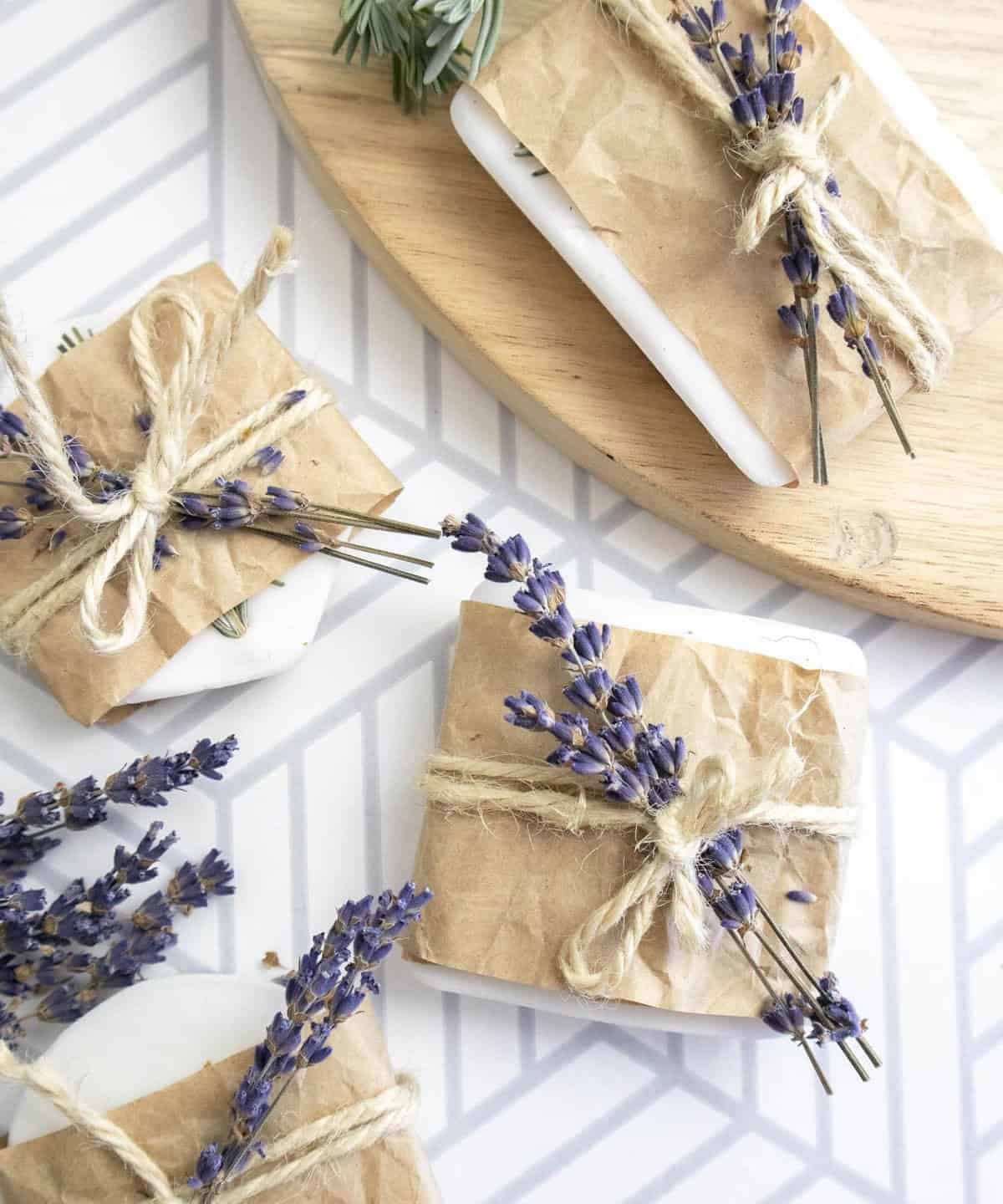 DIY Lavender Soap