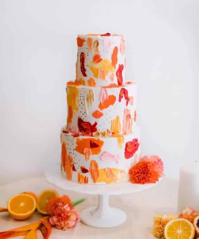 Orange You Glad It’s A Wedding Cake?