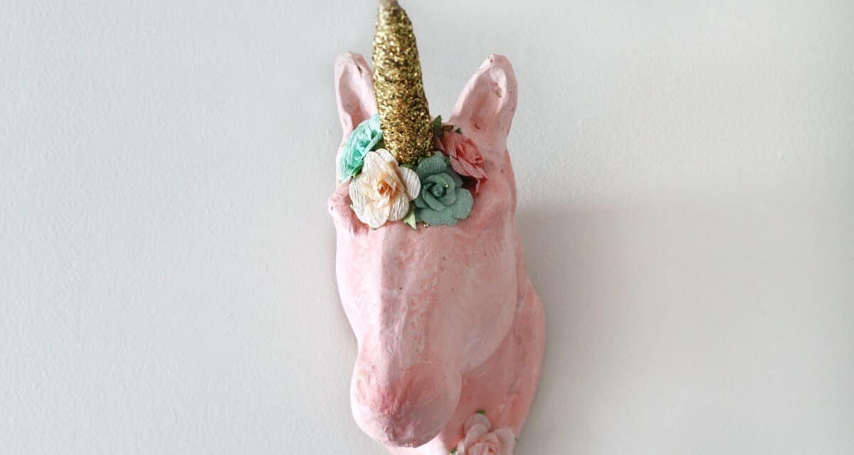 Unicorn Head Decor