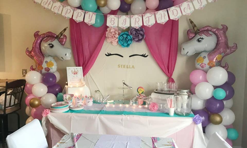 Unicorn-Themed Party Decor