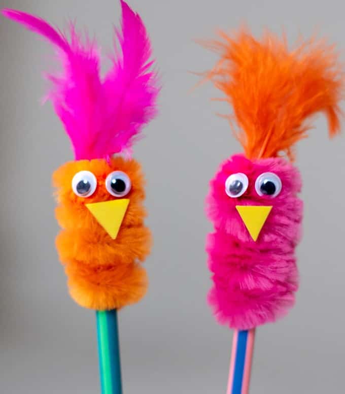 Bird Pencil Topper