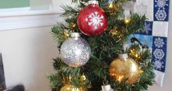 Glitter Ornaments